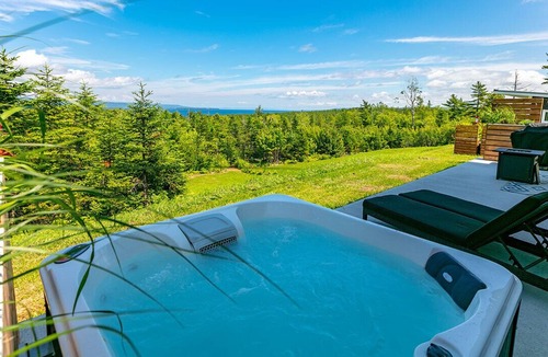 Dundee Cabin | Lake View Cottage with Private Hot Tub - Eagle View