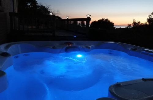 Goderich House | Large Summer House with the stunning views, four bedrooms, deck and hot tub!