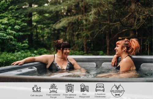 Sainte-Lucie-des-Laurentides House | Le2085 - Spa et Plage - Les chalets dans le nord