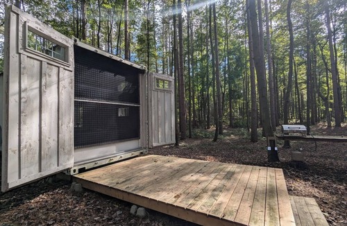 Delhi Cabin | Little Can in the Pines - Bunkie No. 2