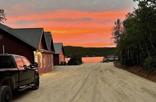 Woody Point Ski Chalet | Loft Chalet #2: 1 Bedroom (2 Double beds), 1 Full Bath, open kitchen-living room