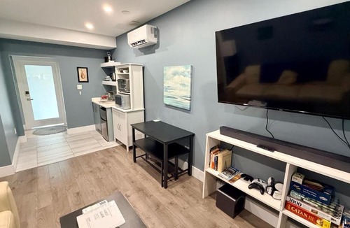 Halifax House | Long Lake Getaway - Modern, Quiet Accessible Suite, No Stairs or Steps, includes Washer & Dryer with Xbox and Switch 2 for entertainment