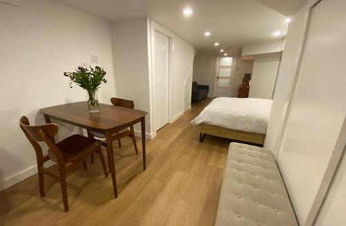 Davenport Apartment | Lower level newly renovated studio apartment in central downtown location