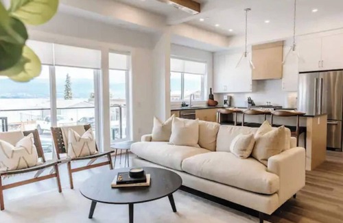 Central Okanagan House | Luxury 4-bed, 3.5-bath home in Shelter Bay, West K, rooftop deck with hot tub.