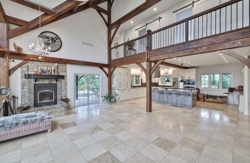 Mono Ski Chalet | Luxury Chalet With Private Swimming Pool And Tennis Court