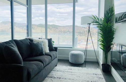 Cultural District Condo | Luxury condo with pool! Steps to beach/downtown!