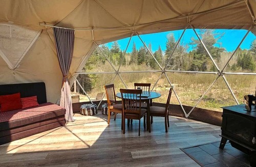 Mattawa Cabin | Luxury Dome Rental for Five in Ontario, Ideal for Glamping Stays in Mattawan