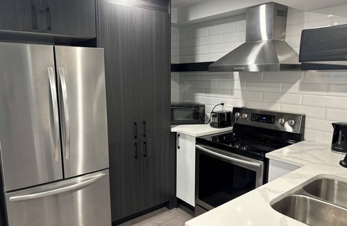Kitchener Apartment | Modern, clean, bright two bedroom lower level look out duplex with large windows