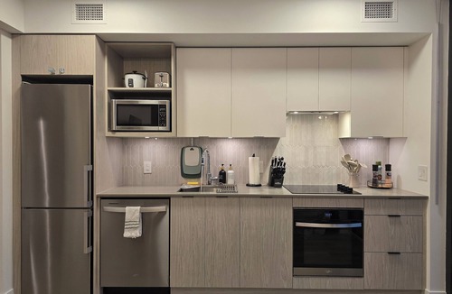 Cultural District Apartment | Modern DT Oasis | Cozy Retreat