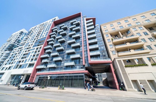 Wellington Place Condo | Modern King West Condo - Patio - Prime Downtown Toronto Location