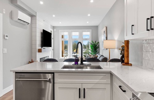 Harrison Hot Springs Condo | New Mountain View 1BR + Den