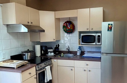 Lower Lonsdale Cottage | North Vancouver near waterfront Shipyards private 1 bedroom coach house , pet ?