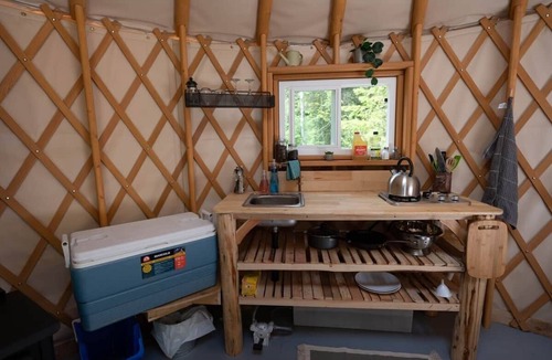 Blaeberry House | Off-Grid Green Yurt