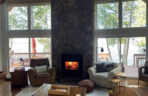 Nipissing Township House | Private Island Getaway for Family and Group Glamping on Edge of Algonquin Park, Ontario