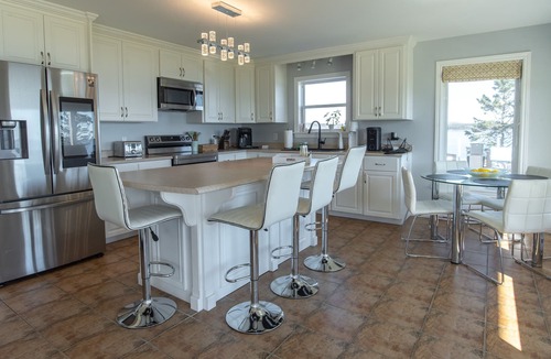 St. Andrews Cottage | Private Luxury Oceanfront Cottage near St. Andrews w/hot tub & pool