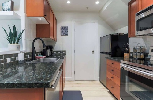 Village North House | Private Rooftop Hot Tub, Walk to Village