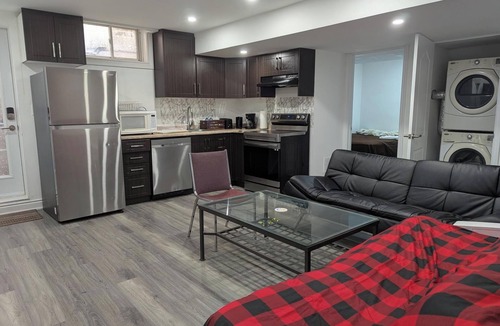 Grand River South Apartment | Queen bed occupancy with attached washroom - Close to YKF airport