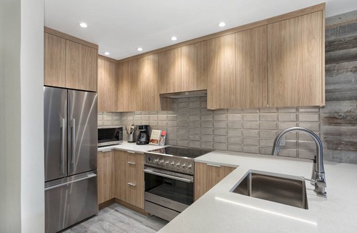 Upper Village Condo | Renovated 2bed/2bath Luxury Home on Blackcomb, Ski out, with a private hot tub!