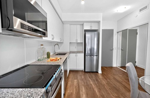 North York Hotel | RivetStays | The Westmounts Luxury Suite – 1 Bedroom + Den Condo