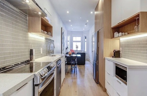 Roncesvalles Village Apartment | Roncesvalles Lush Green Retreat, Spa Bath & Patio