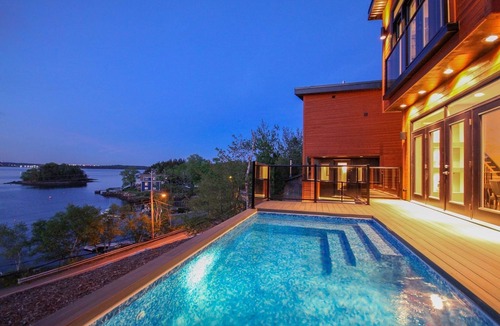 Halifax House | Seacliff- Luxury Halifax Waterfront Paradise -Pool, Hot Tub, Wharf & Boathouse