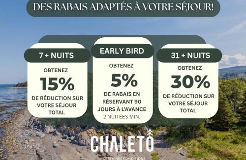 Prevost Ski Chalet | Spa & River - Aux Berges du Nord 3
