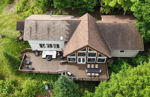Nairn Centre Cottage | Spacious Lake Panache Island Retreat. Large Private Dock, Sauna & Amazing Views