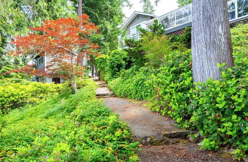 Port Alberni House | Stunning Sproat Lake waterfront - 5 bedrooms - beautiful sunset & mountain views