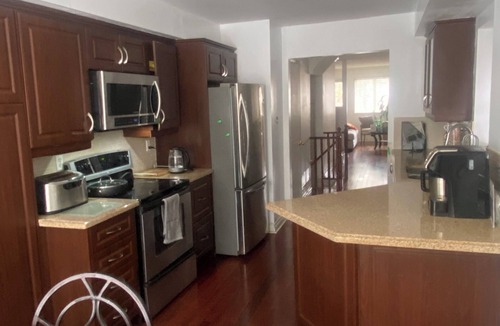 Mount Dennis House | Stylish Urban Mahogany Getaway With Bright Natural Light" -Centrally Located