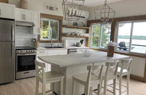 Manitoulin District Villa | Sunset Cottage with private beach area, fire pit, kayak and canoe!