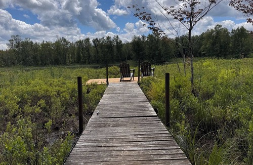 North Algona Wilberforce Cabin | The Cedar Grove Geodesic Dome - Waterfront Glamping in the Ottawa Valley