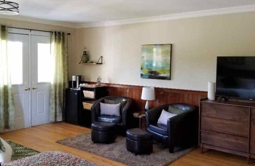 Trinity Bed & Breakfast | The Evergreen Suite-with Private Balcony!