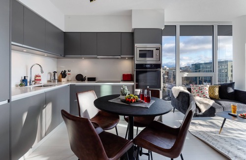 Mount Pleasant Apartment | Trendy Two Bedroom with Parking Olympic Village