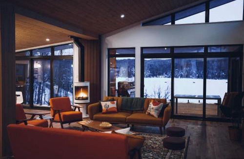 Sainte-Adele Ski Chalet | Twin Cottages with Mountain & Lake View