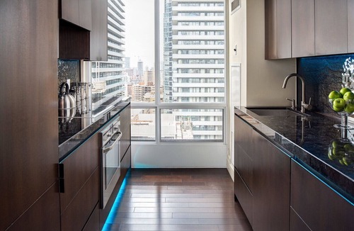 Bloor-Yorkville Hotel | Ultimate Yorkville Luxury - Two-Bedroom Corner Suite (Kitchen, Balcony) [T6]