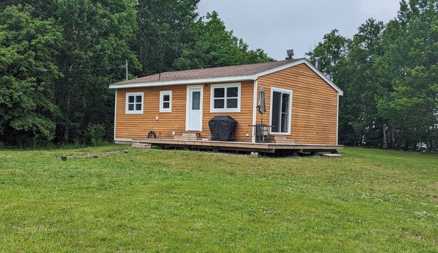 2-Bedroom Cottage On Lake Ainlsie Private Beach, Enjoy Fishing & Swimming.