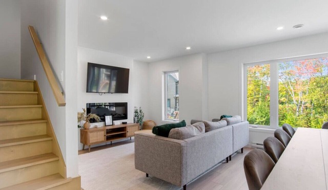 4BDR Townhouse, Ski In/Out - 72 Mont-Blanc
