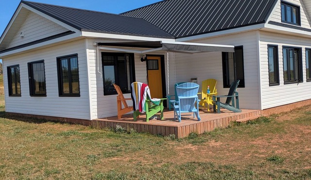 Beautiful Coastal Beach House. New build close to golf and beaches .