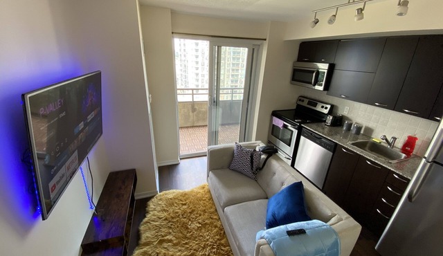 Beautiful Cozy 1-BR Condo unit + Balcony