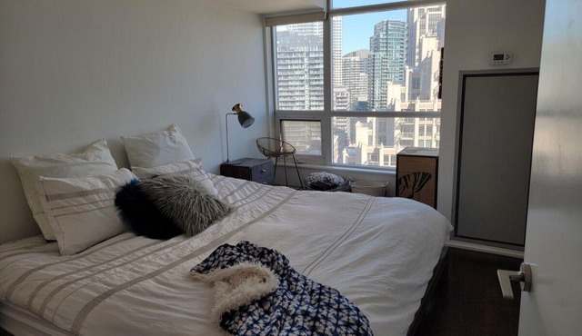 Beautiful Fort York CN Tower & Lake Views