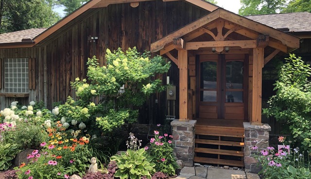 Beautiful Lakefront Cottage with separate loft and private dock in Harcourt
