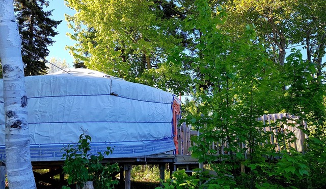 Big Red Yurt at Cabot Shores Wilderness Resort