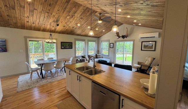 Birch & Bough Cottage - a private cottage surrounded by trees w/AC in Bellevue.