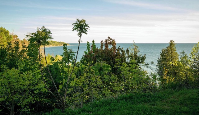Bluff-Top Lake Huron Escape | Panoramic Views, Firepit, Sleeps 6