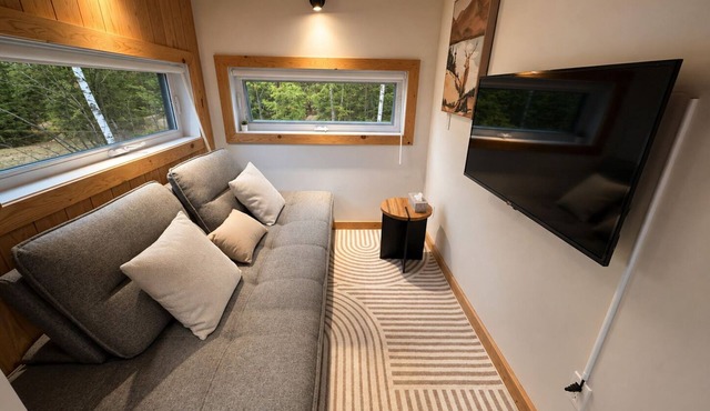 Lakeside Cabin Retreat with Beach, Kayaks, Fire Pit & Forest Trails