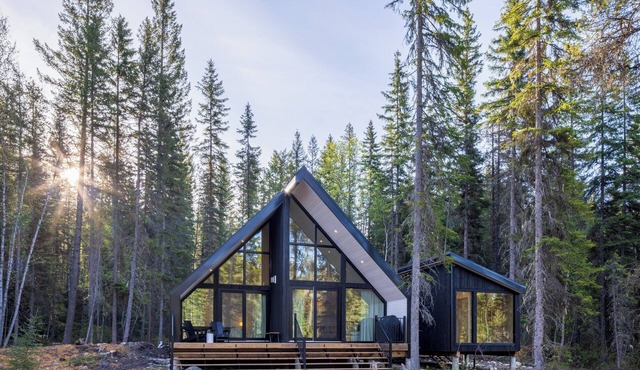 CABN | Modern A-frame w/Private Sauna on River (CABN 2)