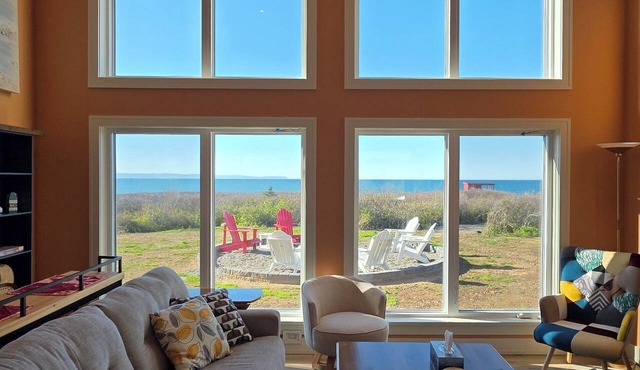 Cape Cranberry - Oceanfront home in Cape Breton with sauna on the Atlantic Ocean