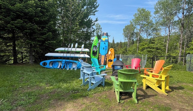Chalet:Access Lac-Superieur+Spa+Near to Ski North side Mt-Tremblant et Mt-Blanc