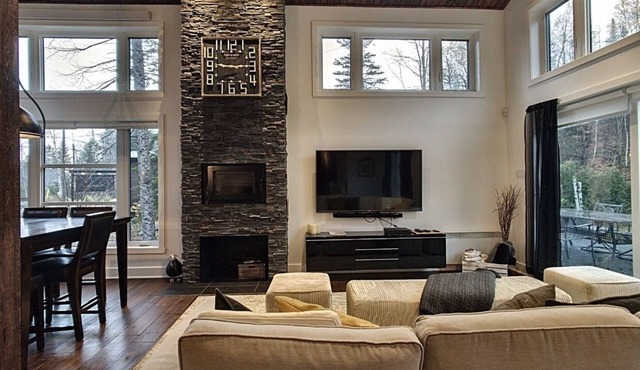 Chalet à Saint-donat Accès à la Rivière Ouareau