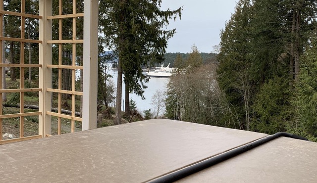 Coastal Wishes- stunning view, hot tub, lux apartment sized suite